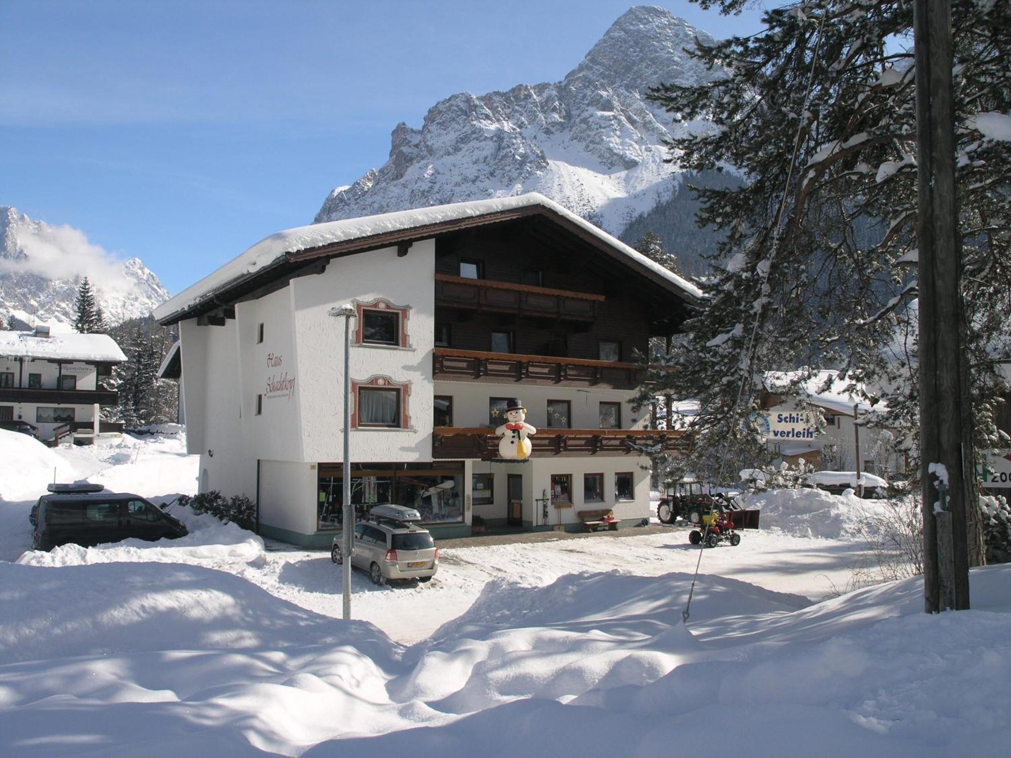 Zugspitz-Arena Fewo Haus Schachtkopf ببيرفيير المظهر الخارجي الصورة